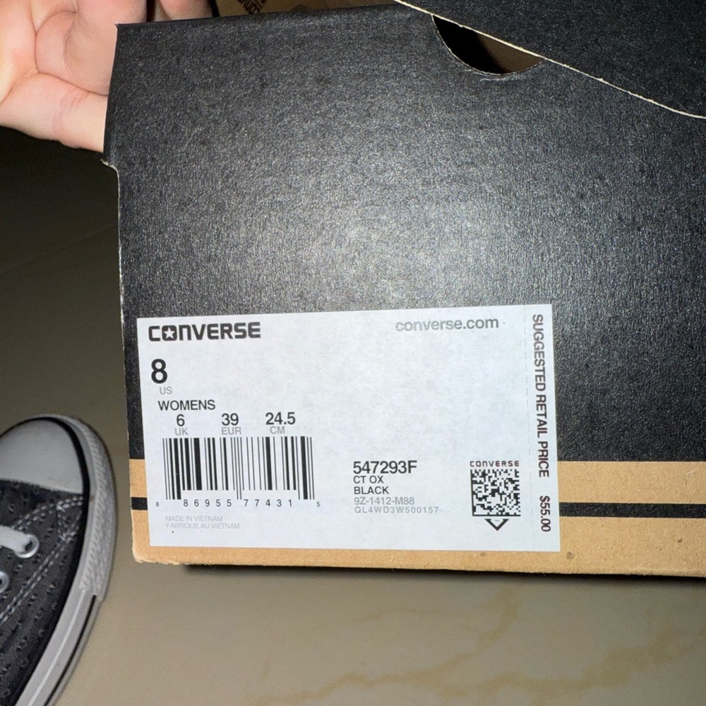 Converse Gray Sneakers - Picture 4 of 4